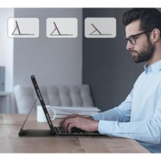 Fall mit Tastatur und Touchpad zum iPad Pro 11 "M4 2024 Cacoe Azerty Ausstellung