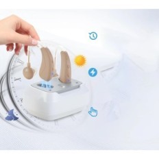 Hearing amplifier behind the ear with the reduction of weiyii vhp-1021 amplifier exhibition