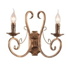 Sconces de parede retro vintage vintage ganeeed hd092-2 e14 marrom