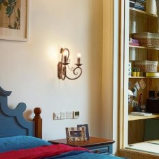 Wall Scones Retro Metal Vintage Ganeeed HD092-2 E14 Brown