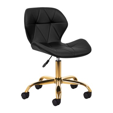 Tabouret cosmétique QS-06G noir