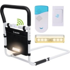 Corrimano del letto di Saicoos CZ-CFS-01 per anziani con un bicchiere e un pulsante di allarme XL