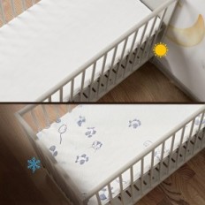 Colchão infantil Sweety Fox 60x120 cm Verão duplo verso-inverno, 11 cm de espessura LDS-20240913-UE