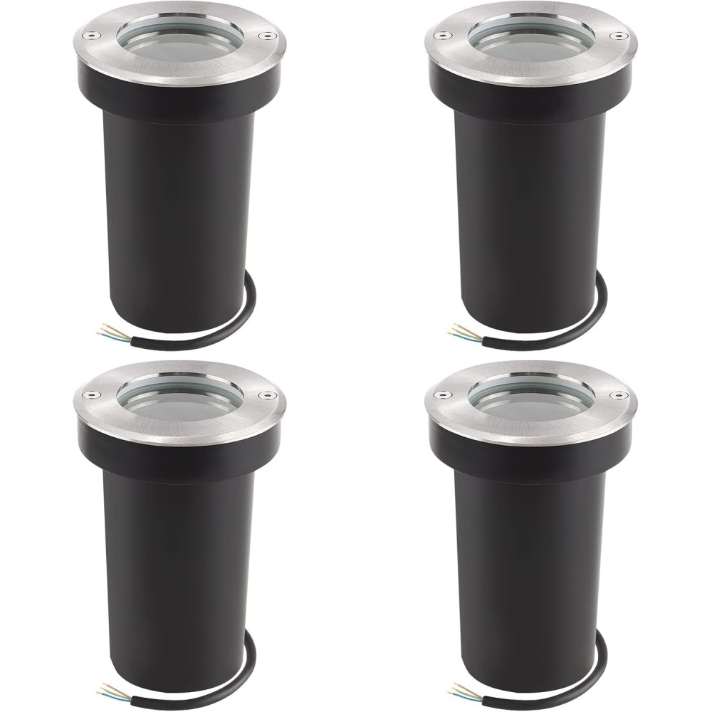 Faro a led. Esterno esterno IE GU10 IP67 4 PCS. Mostra