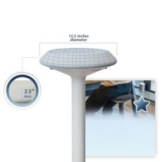 Használt ergonomikus ülés iroda Háttér szabályozás 55- 80 cm forgó