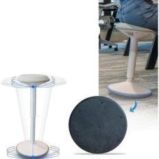 Regolazione del supporto per ufficio ergonomico usato 55-80 cm Rotary