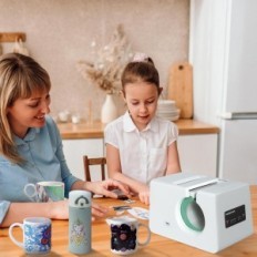 Použité Termopressa Cup Stiskněte 10/11 OZ 350W DYNA-LIVING