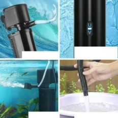 Aquarium filtrs 150-560L Tararium CTUV-H8F 7W sūknis 1500L / h