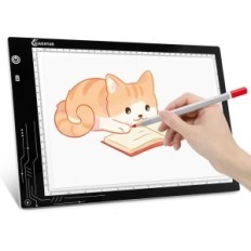 Valgustatud joonistuslaud A4 Light Pad LED Xiaostar DX-A4P näitus