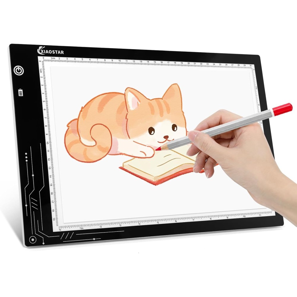 Osvetlený výkresový stôl A4 Light Pad LED XIAOSTAR DX-A4P Výstava