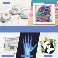 Beleuchteter Zeichnungstisch A4 Light Pad LED Xiaostar DX-A4P Ausstellung