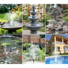 Használt Solar szűrő szivattyú közös Biling 12W 605L / h napenergia tömlő 2m