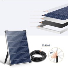 Pompe à filtre solaire d'occasion pour le biling 12W 605L / H Solar avec serpent 2m