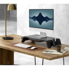 Ponto Stand com organizador de gavetas na mesa de mesa g04a1522b 2 prancheta