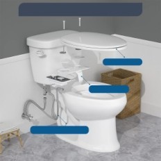 Bidee WC kylmä vesi Pendejato Itsepuhdistus suuttimet Paineen säätö