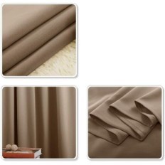 Tende di oggetti sui flides Pony Dance Termo Mocha 140x245cm 2 pz.