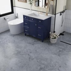 PVC lapok öntapadó vinil panelek VEEAY beton szürke 30x30 cm készlet 24