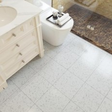 PVC plytelės Vinilo lipnia Veelike Baltas Granitas Marmuras 30x30 cm Neįgalęs 24 vnt.