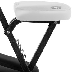 Silla de masaje plegable hasta 130 kg de blanco