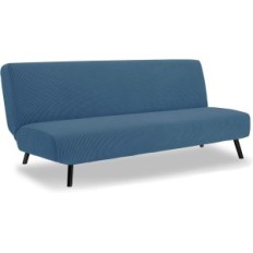 Unvollständige Sofa-Cover ohne 3-Bett-Armlehnen Tianshu Ts0033-11UK Spandex Denim Blue