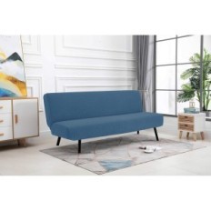 Coperchio di divano incompleto senza braccioli a 3 letti Tianshu TS0033-11UK Spandex Denim Blue