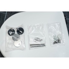 WC KAN MALMÖ seat with silent closing mechanism 2 Mounting methods