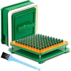 E-Feilai Capsule Máquina de Enchimento 100 Buracos Tamanho 00 Manual