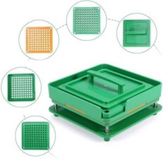 E-FEILAI Capsula Macchina di riempimento 100 fori Dimensioni 00 Manuale