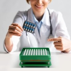 E-FEILAI Capsula Macchina di riempimento 100 fori Dimensioni 00 Manuale