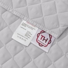 Sof Cover Tekstil-Hjem Malu 240cm Chaise Longue Venstre Bok Quilted Elfenbein