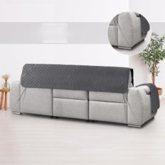 SOF Cover Textil-Home Circus 200 cm Chaiselongue paremale külg tepitud hall