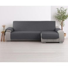 SOF Cover Textil-Home Circus 200 cm Chaiselongue Höger sida Quilted Gray