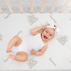 Matelas pour enfants 60x120 cm Dolci Sogni 10 cm d'épaisseur Certipur ™ Aloe Vera