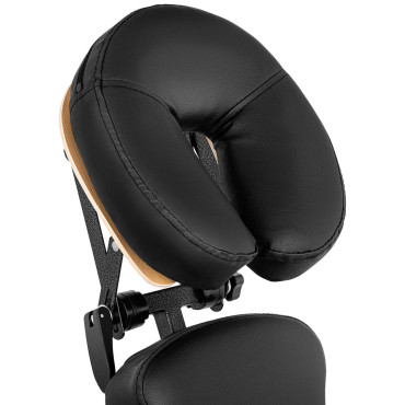 Cadeira de massagem dobrando até 130 kg de preto