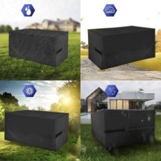 Utiliza las cubiertas de muebles impermeables de Youngbee 200x200x90cm negro