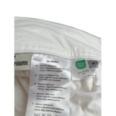 Usato Omisio 80x80 cm Down Pillow Riempimento del 90% giù del 10% penna