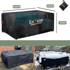 Αδιάβροχο έπιπλα κήπου αδιάβροχο Enzeno 250x250x90 cm