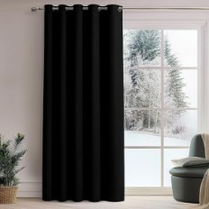 Used Darking curtain Thermal Thermal Panovous 254 x 274 cm black