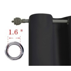 Kasutatud Darking Curtain Thermal Thermal Thermal Panavis 254 x 274 cm must