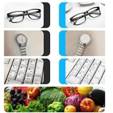 Mini laveuse à ultrasons Fockety CE-9600 pour bijoux Lunettes de légumes