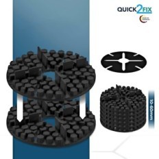 Ložiska Guma Gumy Quick2Fix Těsnění 2 x 10 mm 50 ks. Pro terénní panely