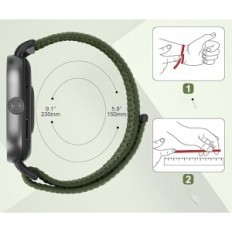 Remeni za Xiaomi Redmi Watch 5/4 Smart Band 8 Pro / 9 Pro najlonske pruge 2 kom.