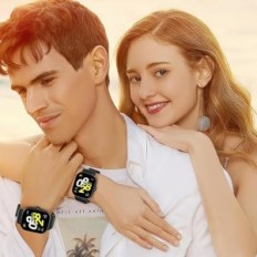 Diržai XIAOMI REDMI Žiūrėti 5/4 Smart Band 8 Pro / 9 Pro Nylon Stripes 2 vnt.