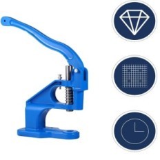 Utilizou pressões para handebol profissional ulable com um martelo e 1500 malhas