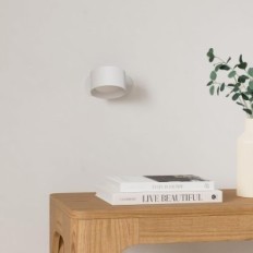 Wandleuchte LED fealllive touch 360 ° weiß / Wärmebatterie