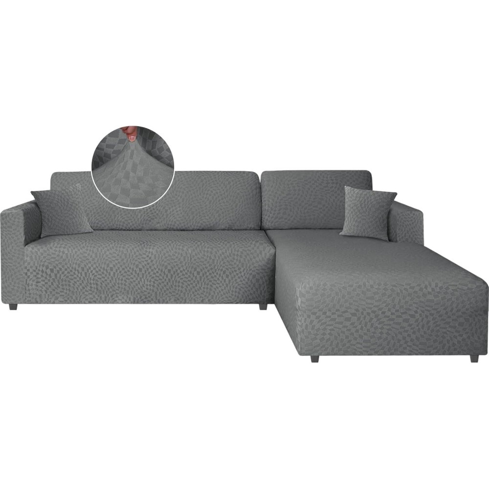 Couverture d'occasion pour coin L. Ystyle Flexible 2 + 2 places gris clair