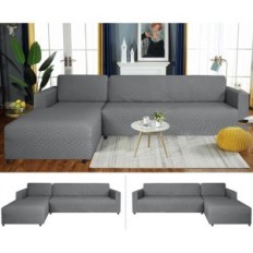 Couverture d'occasion pour coin L. Ystyle Flexible 2 + 2 places gris clair