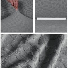 Couverture d'occasion pour coin L. Ystyle Flexible 2 + 2 places gris clair