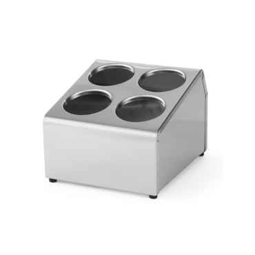 Recipiente de cutelaria de aço inoxidável - Hendi 552407