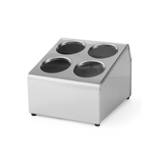 Contenitore di posate in acciaio inox - Hendi 552407